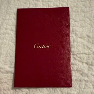 Cartier Burgundy Presentation Box